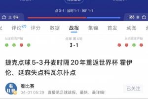 专业踢点球！捷克本届通过附加赛晋级，连续点球淘汰爱尔兰、丹麦