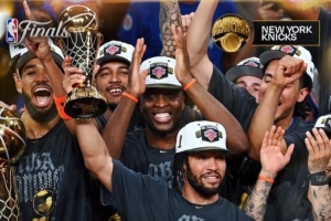 NBA官方发布尼克斯季后赛净胜283分海报：历史性的季后赛征程
