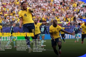 FIFA官方：2-1德国的比赛在厄瓜多尔国内创下本届赛事收视纪录
